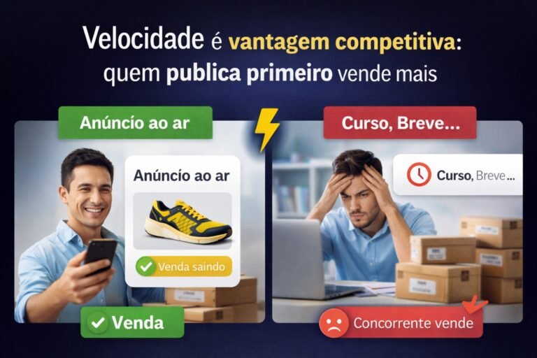 Velocidade é vantagem competitiva: quem publica primeiro vende mais