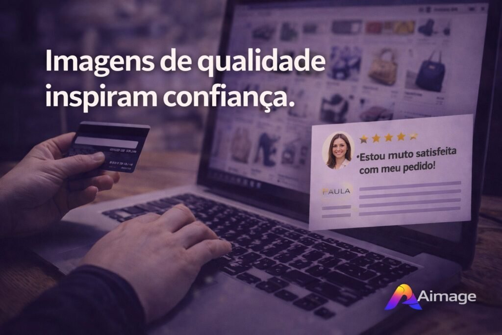 Imagens de qualidade inspiram confiança